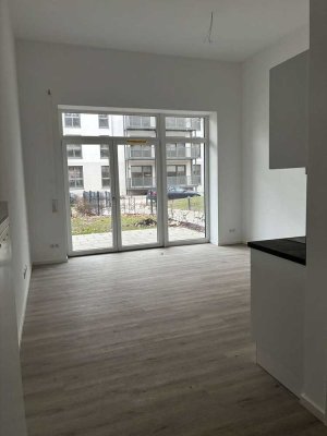 Helle 3-Zimmer Wohnung mit Einbauküche und Garten