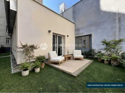 Liebevoll sanierte Remise mit 48 m² Garten, EBK  und Stuck mitten in Kreuzberg!