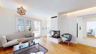 Renovierte Gartenwohnung in Ruhelage