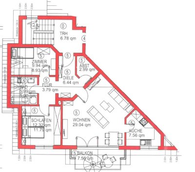 3-Zi. Wohnung in Kupferzell