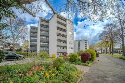 2-Zimmer-Wohnung im Hochparterre mit Entwicklungspotenzial in Mannheim-Feudenheim