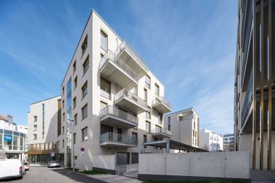 Neubau-Erstbezug - 2-Zimmer Wohnung mit Balkon und EBK