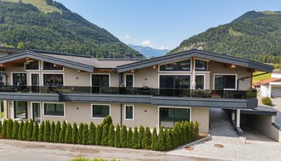Moderne Gartenwohnung im Edelrohbau in absoluter Ruhelage von Kössen