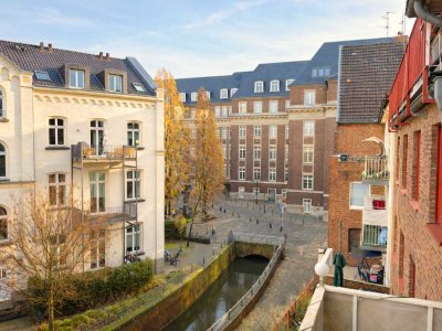 Ideal für WGs: Möblierte 3 Zimmer Wohnung in der Düsseldorfer Altstadt
