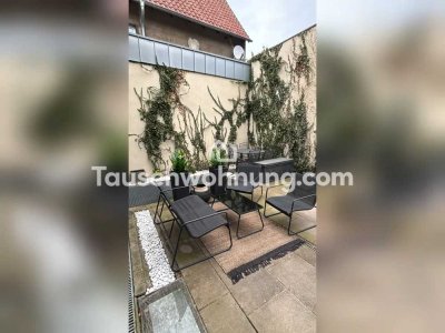 Tauschwohnung: Schöne EG Wohnung in der Nähe des Aasee - mit Terrasse
