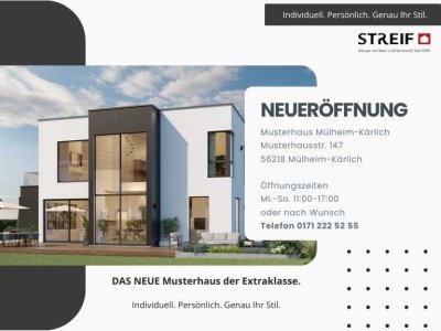 Neues Musterhaus - neue Angebote von Streif Haus
