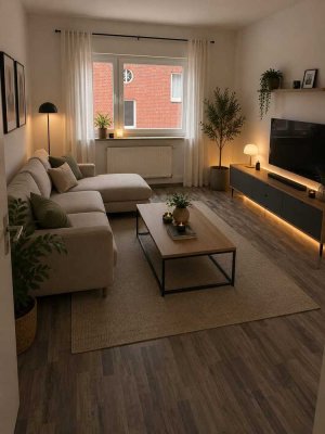 Exklusive 3-Zimmer-Wohnung mit großer Dachterrasse in zentraler Lage von Duisburg