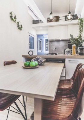 Kompakter Luxus: Ihr Tiny Home für ein Leben voller Möglichkeiten und Stil.