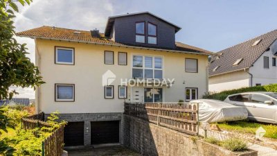Zweifamilienhaus mit ausgebauter DG-Wohnung und Einliegerwohnung, Solar, Pellet & Pool