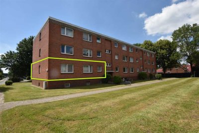 Frisch renovierte 4 Zi-Whg im EG + Balkon + Gäste-WC + Kellerraum in Brunsbüttel Otto Stöben GmbH