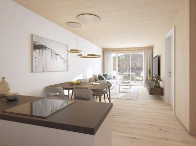 Wunderbare Lage am Mondsee - Neue 2-Zimmer-Wohnung mit Balkon in St. Lorenz