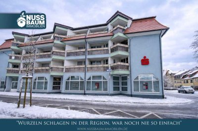 Helle 1-Raum-Wohnung mit Balkon und Fahrstuhl | Bad Blankenburg