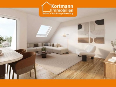 Moderne 2-Zimmer Eigentumswohnung mit Südbalkon in Nordwalde
