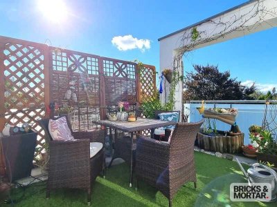 Gehobene und helle 3-Zimmer Wohnung mit einem traumhaften Balkon (Dachterrassenflair)