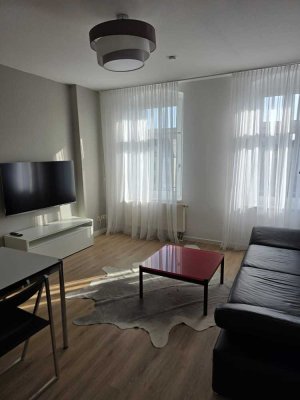 Charmante , voll möblierte 2-Zimmer-Wohnung mit Balkon im 3. OG in Zwickau-Mitte-Nord