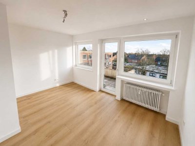 Teilmöbliertes Apartment mit großem Balkon in Münster