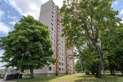 Zentrale 2-Zimmer-Wohnung mit Weitblick