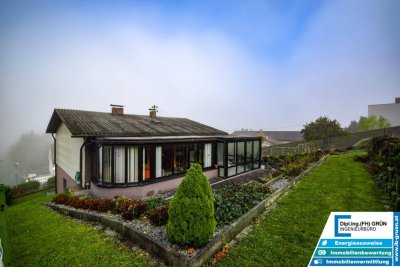 Großzügiges Einfamilienhaus in Aschach – großes Grundstück, Sauna &amp; zwei Garagen