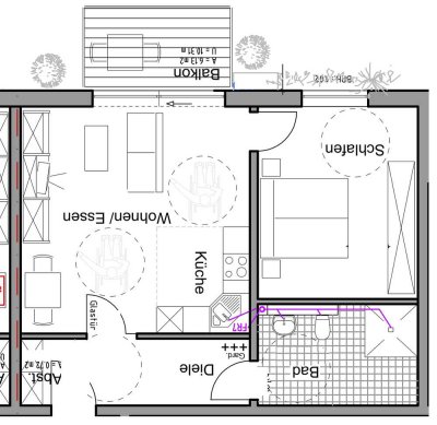 2-Zimmer Neubauwohnung WBS erforderlich