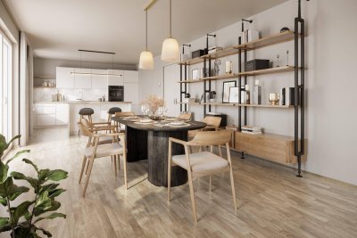 „Village im Dritten – PARK HOMES“ Provisionsfreie 4-Zimmer Dachgeschosswohnung mit Parkblick (Erstbezug!) Top 42