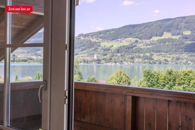3,5-Zimmer-Dachgeschosswohnung mit traumhaftem Seeblick!