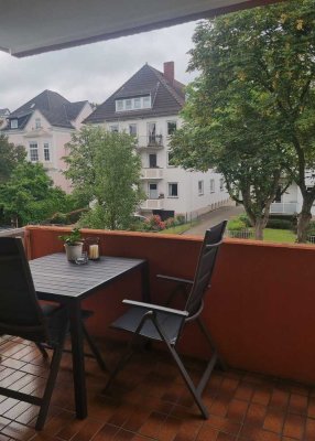 Moderne 1-Zimmer-Wohnung mit Balkon und Einbauküche