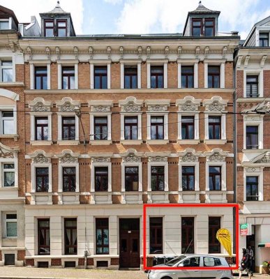 Schöne 2-Zimmer Wohnung im sanierten Altbau im Herzen von Leipzig-Stötteritz