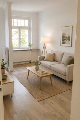 Großzügige 3‑Raum‑Wohnung mit 2 Balkonen und neuer Einbauküche