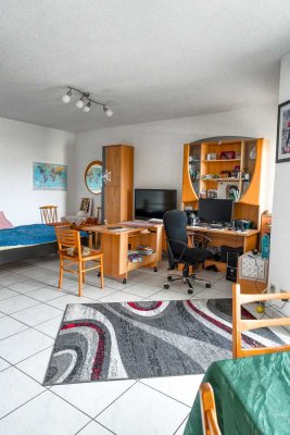 Licht, Raum & Komfort – helle Einzimmerwohnung inkl. Stellplatz