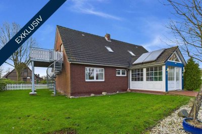 Attraktive Kapitalanlage: Genehmigtes Ferienhaus mit zwei Wohneinheiten in Werdum