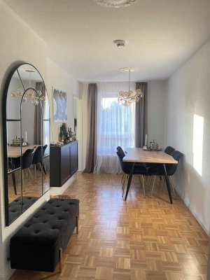 Helle, moderne 3,5-Zimmer-Wohnung in Rommelsbach – zentral, möbiliert mit kompletter Ausstattung