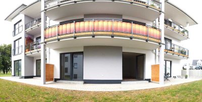Moderne 2-Raum-Wohnung mit Terrasse und Stellplatz in Bad Doberan zu vermieten