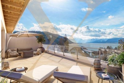 SEEBLICK! Traumhafte Penthouse-Wohnung mit beeindruckender Terrasse im Zentrum von Seewalchen a.A.!