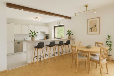 Helle, gut geschnittene Wohnung – perfekt für Familien und Paare