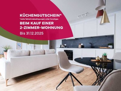 2-Zimmer-Wohnung mit Südloggia | Erstbezug