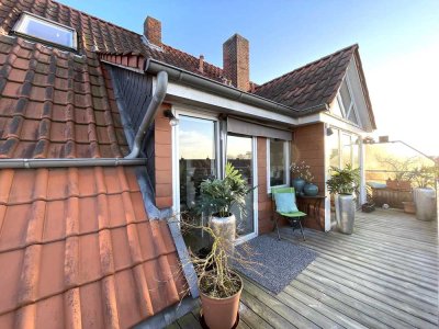Maisonette-Wohnung mit Dachterrasse und Aufzug