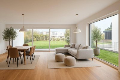 Elegante &amp; großzügige Doppelhaushälfte – Luxus-Ausstattung, modernes Wohnkonzept