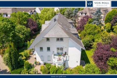 TRIMMELTER-HOF: Maisonette-Wohnung im Einfamilienhauscharakter mit Garten