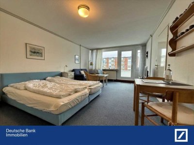 Strandnahe 1-Zimmer-Wohnung mit Dachterrasse im Herzen von Westerl