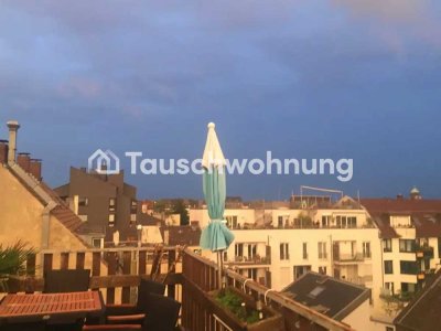 Tauschwohnung: 4 Zimmer mit Balkon/ Terrasse