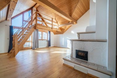 Lichtdurchflutete 3-Zimmer-Dachgeschosswohnung in ruhiger Lage von Schongau!