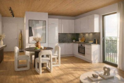 2-Zimmer-Wohnung mit Süd-Terrasse