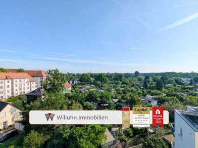 Balkon mit Weitblick - Stellplatz - Aufzug - 3 Zimmer + Küche - FERNWÄRME - ruhige Lage