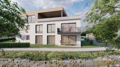 Erstbezug: 
Exklusive 3-Zimmer-Gartenwohnung im Neubau in Lindenberg – 98 m² Wohnkomfort inkl. Tief