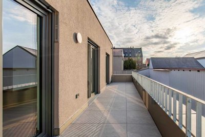 Neubau Terrassenwohnung im 1. OG im Herzen von Dachau (nähe Altstadt)