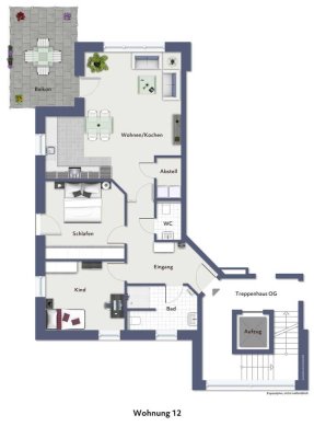 Ihr Wohnglück zur Miete!
*Seniorengerechte Wohnung im Zentrum von Westerkappeln*