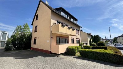 Schicke renovierte 3-Zimmer Wohnung im Hochparterre mit Balkon in Bleidenstadt
