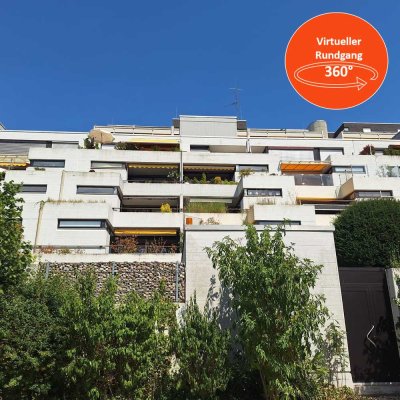 86 m² Terrassenwohnung mit Stellplatz am Rüppurrer Schloss in Karlsruhe