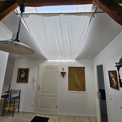 Voll möbliertes 2-Zimmer-Apartment mit Kamin, Stellplatz, ...