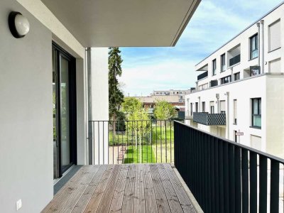 Neubau-Erstbezug - barrierefreie 2-Zimmer-Wohnung mit Balkon